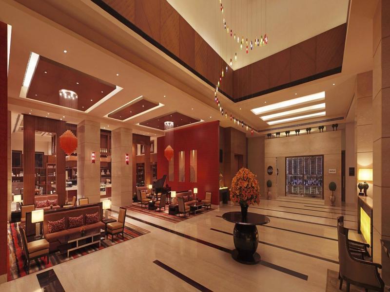 Hotel Doubletree By Hilton Gurgaon New Delhi Ncr Exterior foto